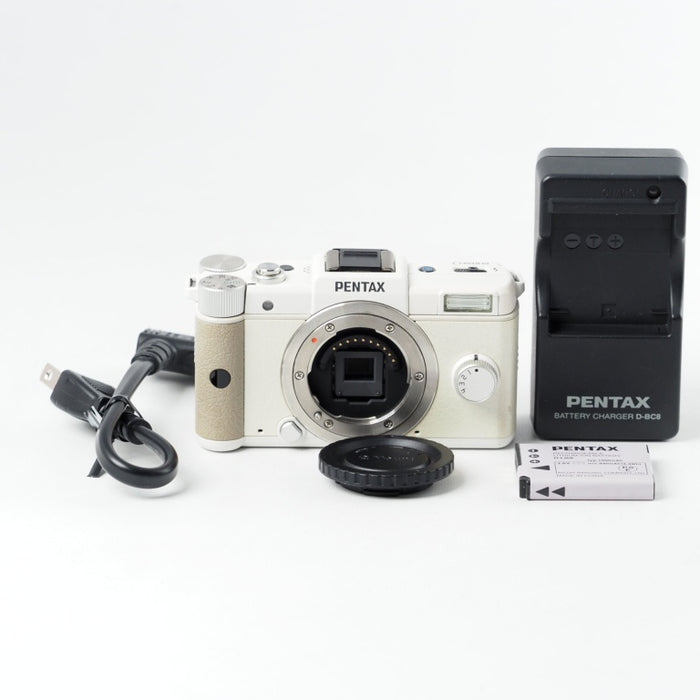PENTAX ペンタックス ミラーレス一眼 Q ボディ ホワイト #14056