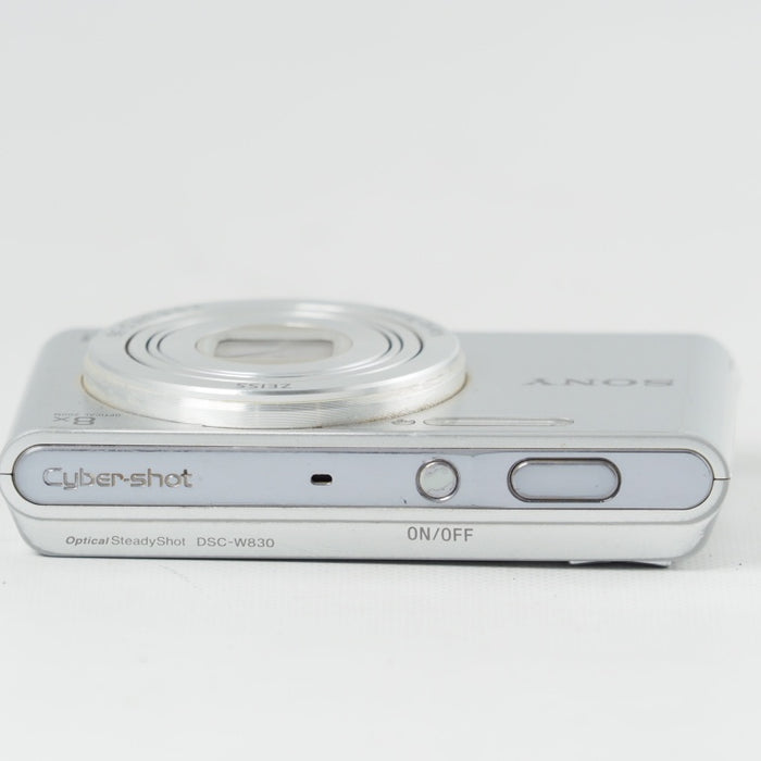 SONY ソニー コンパクトデジタルカメラ Cyber-shot DSC-W830 シルバー 光学ズーム8倍(25-200mm) DSC-W830 #14092