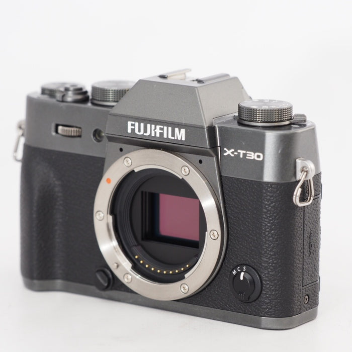 FUJIFILM フジフイルム ミラーレス一眼カメラ X-T30 ボディ チャコールシルバー X-T30-CS #13220