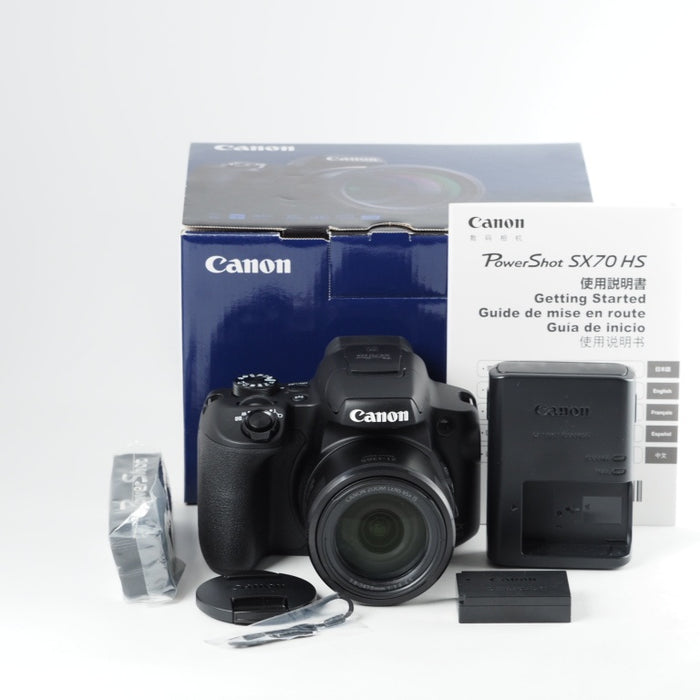Canon キヤノン コンパクトデジタルカメラ PowerShot SX70 HS 光学65倍ズーム/EVF内蔵/Wi-FI対応 PSSX70HS #13867