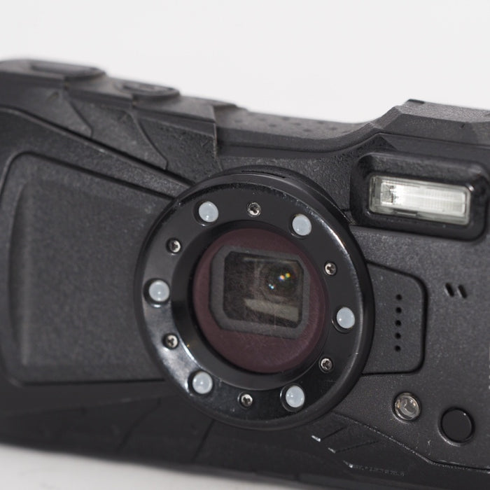 RICOH WG-80 BLACK リコー本格防水デジタルカメラ 14m防水 1.6m耐衝撃 防塵 -10℃耐寒 WG80 #13341