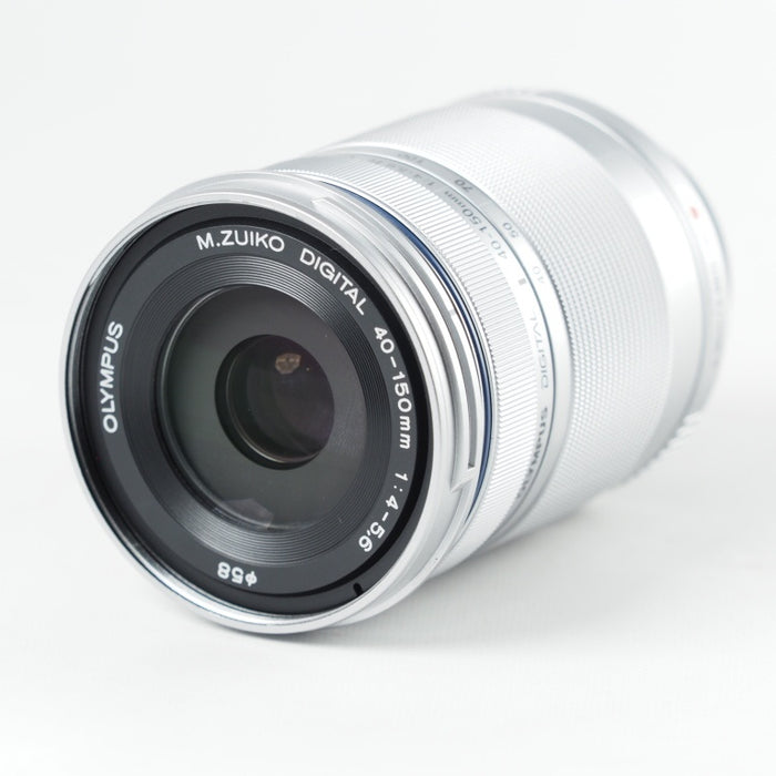 OLYMPUS M.ZUIKO DIGITAL ED 40-150mm F4.0-5.6 R シルバー オリンパス 望遠ズームレンズ マイクロフォーサーズ #14039