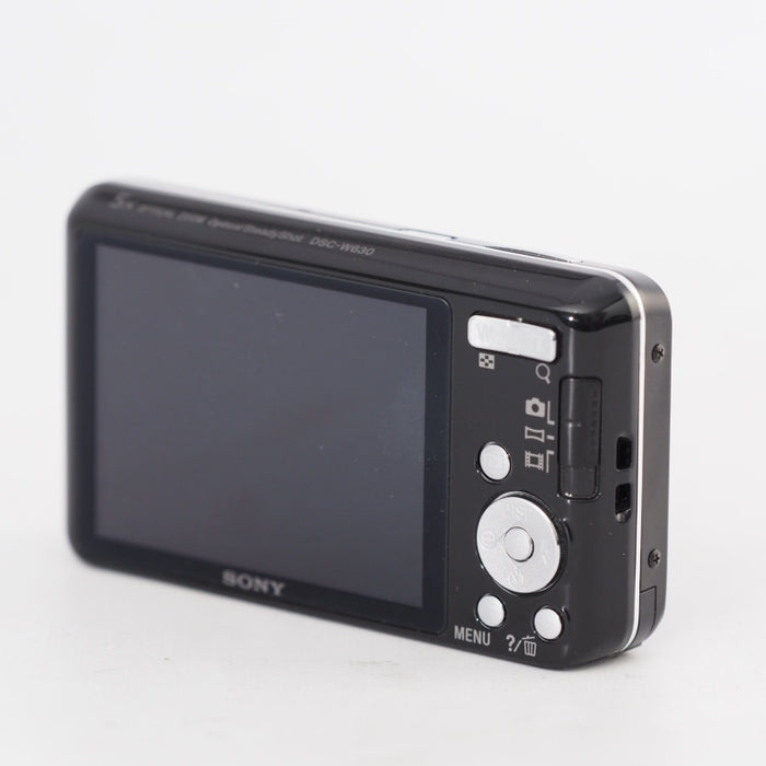 SONY Cyber-Shot W630 1610万画像 CCD 光学x5 ブラック サイバーショット DSC-W630/B #13121