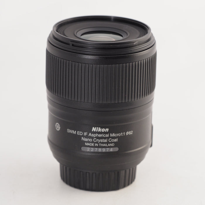 Nikon ニコン 単焦点マイクロレンズ AF-S Micro 60mm f/2.8G ED Fマウント フルサイズ対応 #13523
