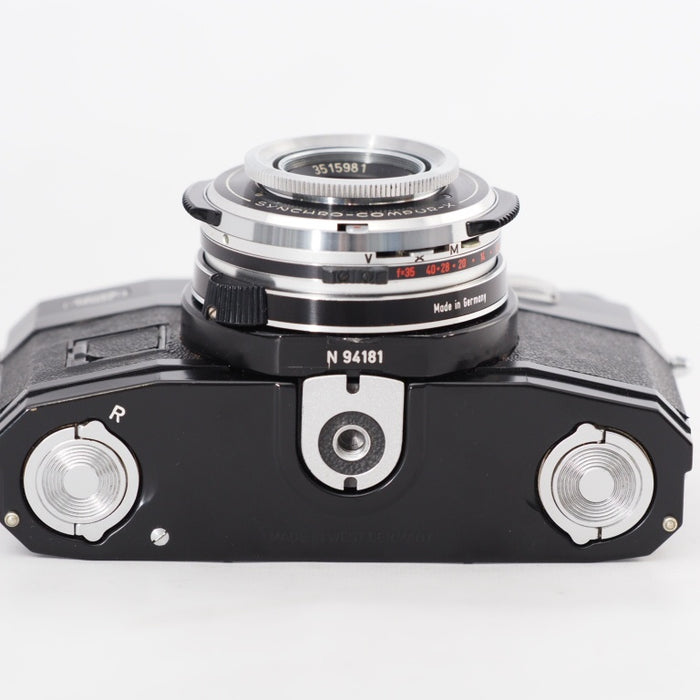 ツァイスイコン Zeiss Ikon Contaflex S ブラック 50mm F2.8 ツァイス純正ケース付き #13081