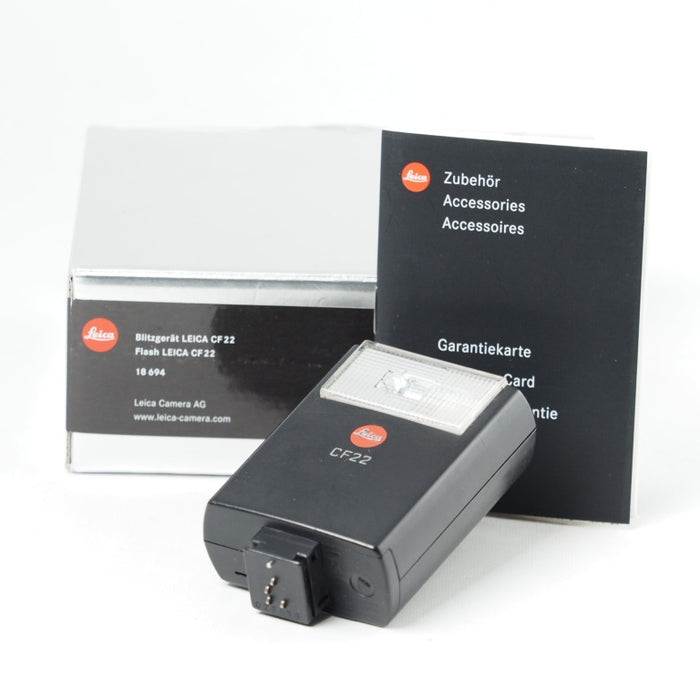 ライカ Leica フラッシュ CF22 18694 D-LUX4/5専用 元箱付属 #14547