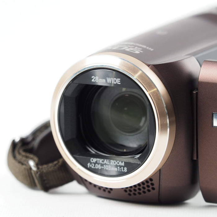 Panasonic V550M デジタルハイビジョンビデオカメラ 内蔵メモリー32GB HC-V550M-T ブラウン #14285