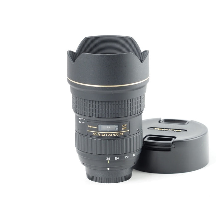 Tokina AT-X 16-28 PRO FX 16-28mm F2.8 (IF) ASPHERICAL ニコン Fマウント用 広角ズームレンズ フルサイズ対応 #14450