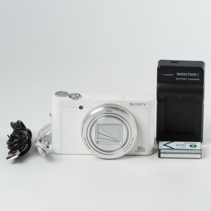SONY DSC-WX500 光学30倍ズーム 1820万画素 ホワイト Cyber-shot DSC-WX500 #13627