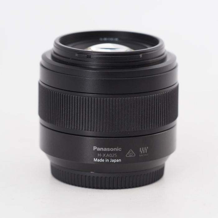 Panasonc パナソニック 標準単焦点レンズ マイクロフォーサーズ用 ルミックス LEICA DG SUMMILUX 25mm/F1.4 II ASPH. ブラック H-XA025 #13131