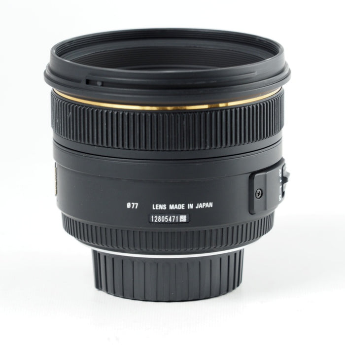 SIGMA 50mm F1.4 EX DG HSM ニコン Fマウント用 フルサイズ対応 AF単焦点 標準レンズ #14377