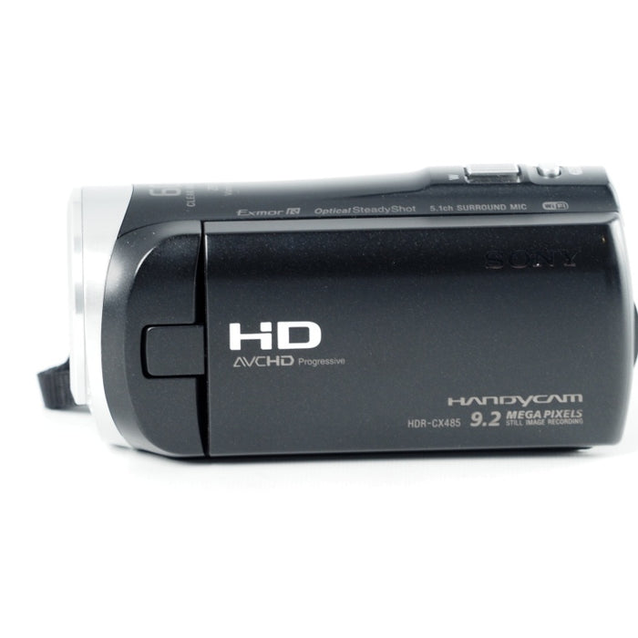 SONY ビデオカメラ Handycam CX485 32GB 光学30倍 ブラック HDR-CX485 BC #13620