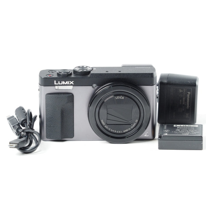 Panasonic パナソニック コンパクトデジタルカメラ LUMIX TZ90 光学30倍 4K動画記録 シルバー DC-TZ90-S #14453