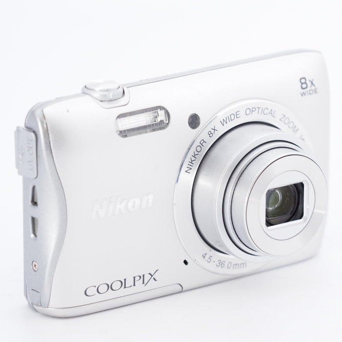 Nikon ニコン デジタルカメラ COOLPIX S3700 シルバー 光学8倍ズーム 2005万画素 S3700SL #10232