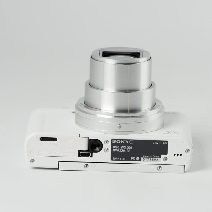 SONY Cyber-shot WX500 光学30倍ズーム 1820万画素 ホワイト DSC-WX500 WC #13610