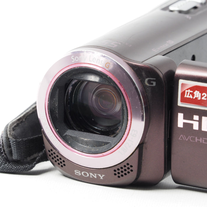SONY HDビデオカメラ Handycam CX270V ボルドーブラウン HDR-CX270V #15078