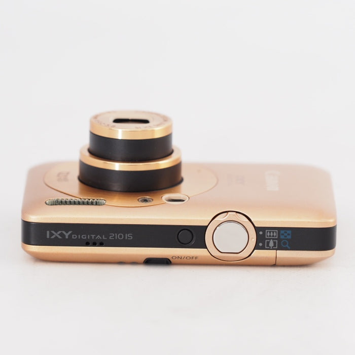 Canon キヤノン デジタルカメラ IXY DIGITAL (イクシ) 210 IS ゴールド IXYD210IS(GL) #13337