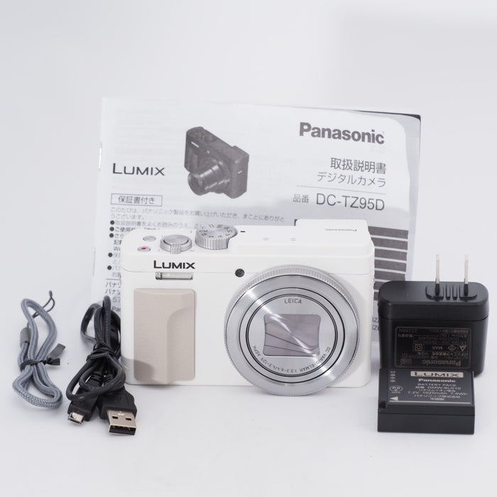 Panasonic パナソニック コンパクトデジタルカメラ ルミックス TZ95D 光学30倍 ホワイト LUMIX DC-TZ95D-W — カメラ 本舗