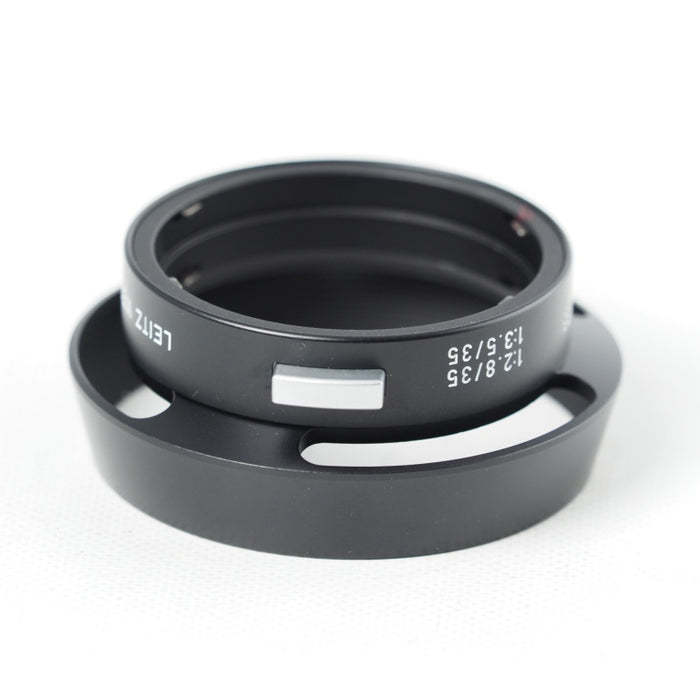 Leica ライカ レンズフード 12585 純正品 summicron 50mm F2 Elmar 50mm F2.8 F3.5 Summicron 35mm F2.8 F3.5 LEITZ WETZLAR GERMANY #14653