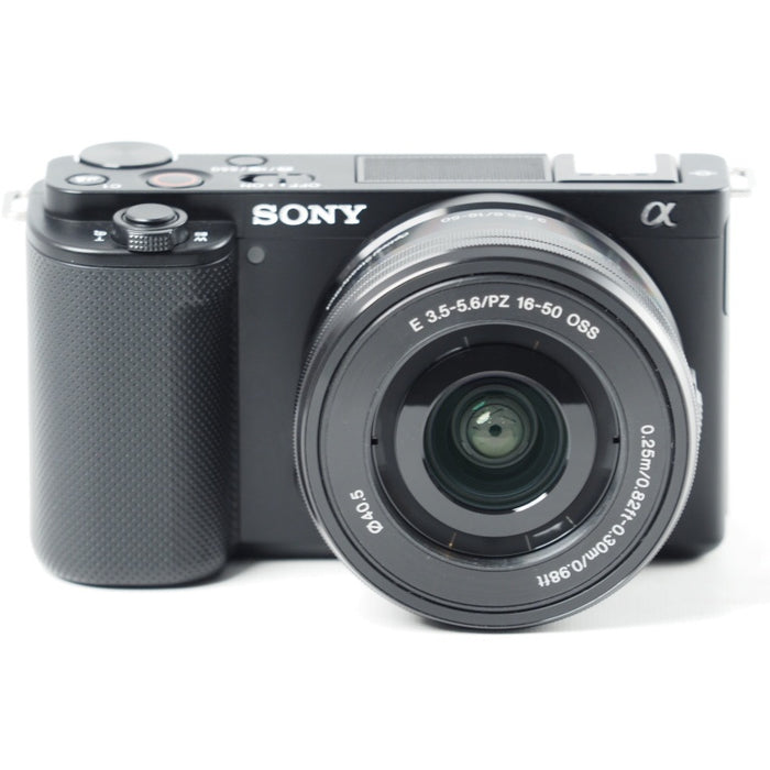 SONY ソニー ZV-E10 パワーズームレンズキット (同梱レンズ:SELP1650) ブラック ZV-E10K BQ レンズ交換式 APS-C E10K #14113