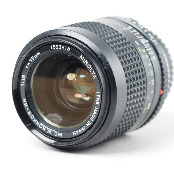 MINOLTA MC W.ROKKOR-HH 35mm f1.8 ミノルタ SR/MDマウント #14478