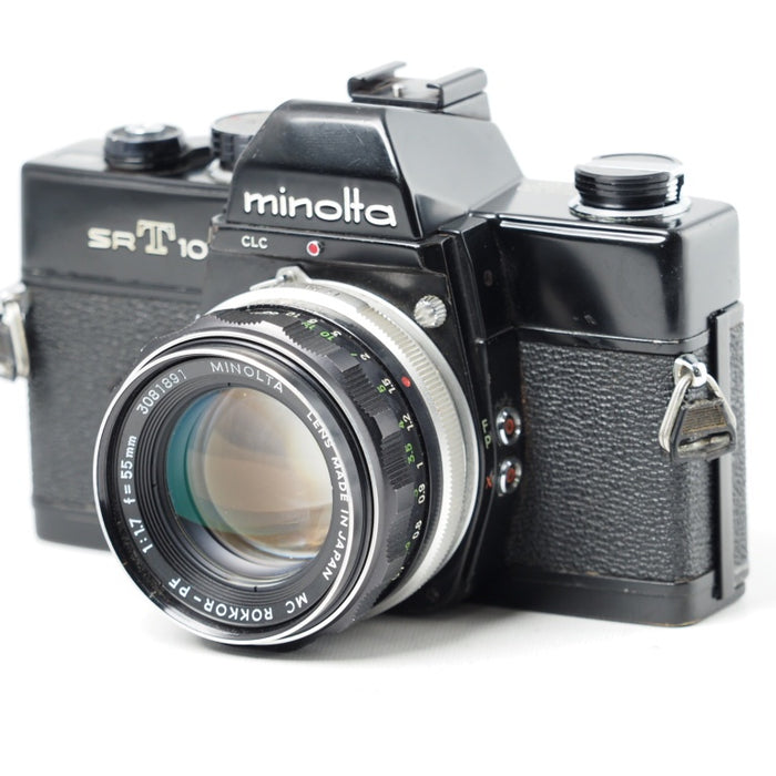 ミノルタ MINOLTA SRT 101 + MC ROKKOR-PF 55mm F1.7 ブラック #14425