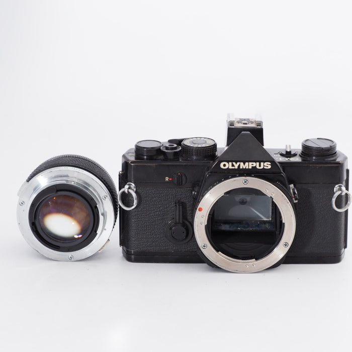 【ジャンク品】OLYMPUS オリンパス OM-1N ブラック ボディ #10768