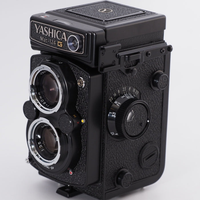 Yashica Mat-124G ヤシカ yashinon 80mm F3.5 2眼レフ 中判 フィルムカメラ #9665