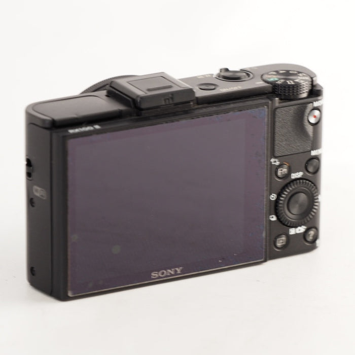 SONY ソニー デジタルスチルカメラ RX100 II 1.0型センサー F1.8レンズ搭載 ブラック Cyber-shot DSC-RX100M2 アタッチメントグリップ AG-R2付属 #13582