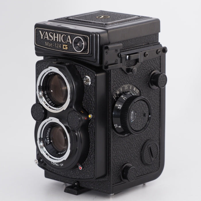 Yashica Mat-124G ヤシカ yashinon 80mm F3.5 2眼レフ 中判 フィルムカメラ #10852