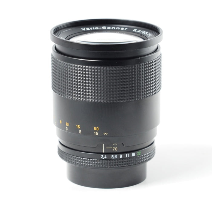 CONTAX コンタックス Vario-SonnarT* 35-70mm F3.4  MMJ バリオゾナー レンズ Y/Cマウント #14053