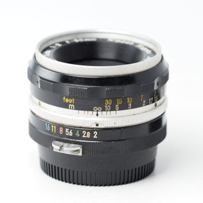 Nikon Nikkor-H Auto 50mm F2 非Ai 標準単焦点レンズ ニコン Fマウント #15445
