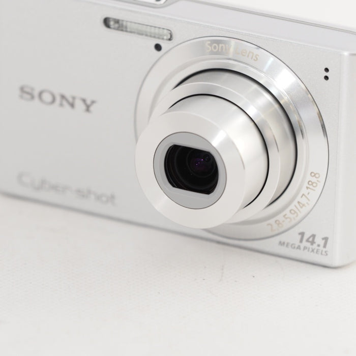 SONY Cyber-Shot W610 (1410万CCD/光学x4) シルバー ソニー サイバーショット DSC-W610/S #13544