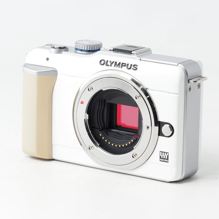 OLYMPUS PEN E-PL1レンズキット ホワイト E-PL1 LKIT WHT #15930