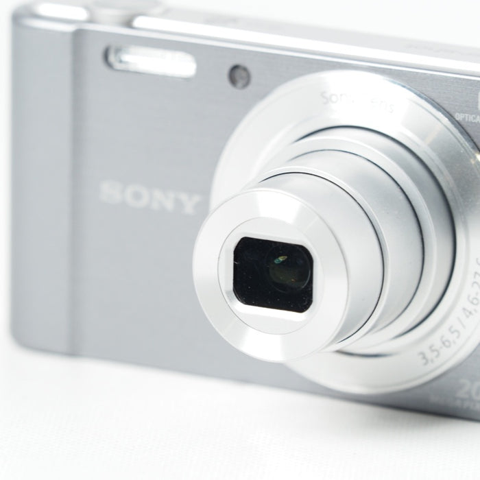 SONY Cyber-shot W810 光学6倍 ‎2010万画素 シルバー DSC-W810-S ソニー デジタルカメラ #14689