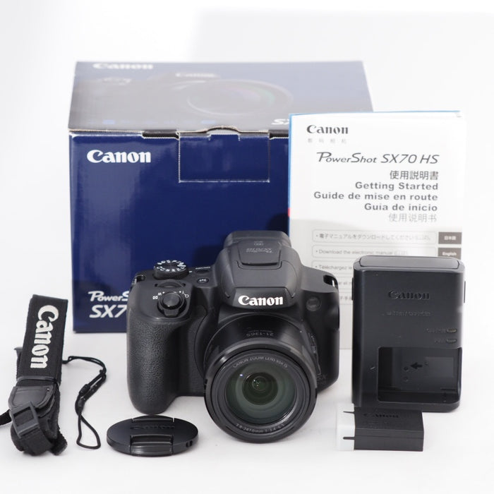 Canon キヤノン コンパクトデジタルカメラ PowerShot SX70 HS 光学65倍ズーム Wi-FI対応 PSSX70HS #12991