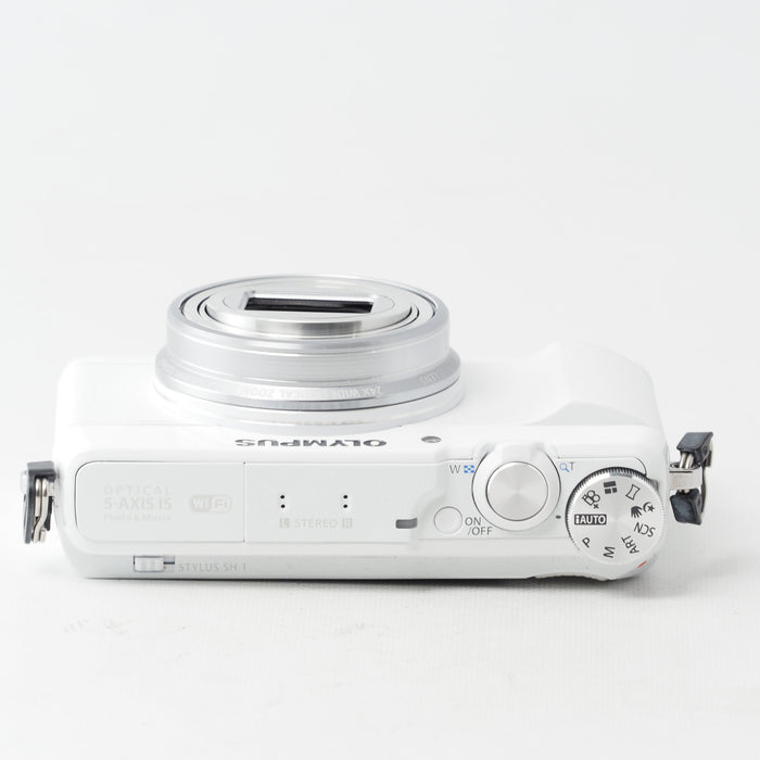 OLYMPUS STYLUS SH-1 ホワイト光学24倍 #15675