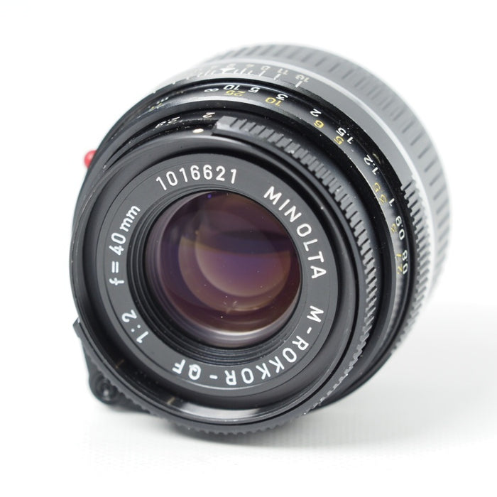 MINOLTA ミノルタ M-ROKKOR-QF 40mm F2 ロッコール ライカ Mマウント #14172