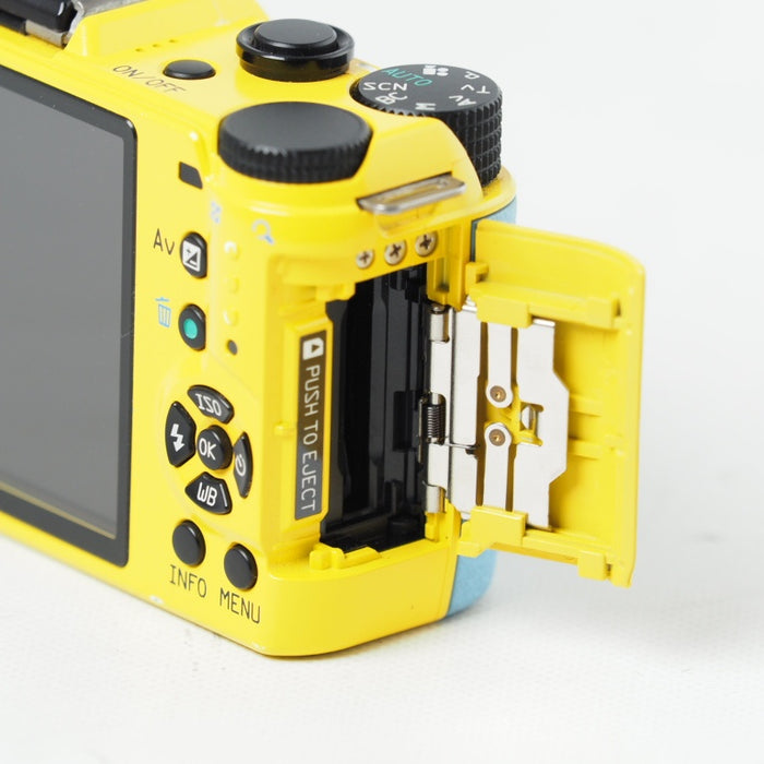 PENTAX Q10 ボディ オーダーカラー イエロー×ブルー ペンタックス ミラーレス一眼 12152 #14637