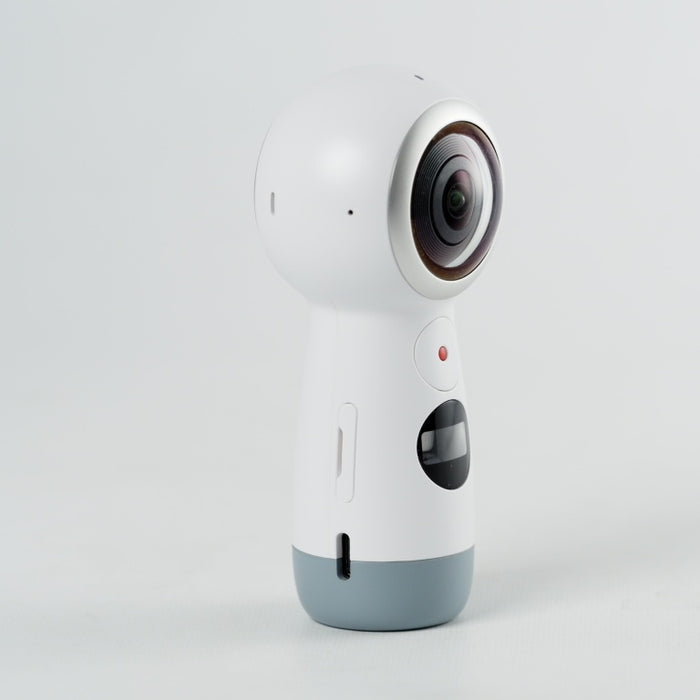 Galaxy 全天球カメラ Gear 360 (2017) Galaxy / iPhone対応 ホワイト 別売 バリューキット付属 SM-R21010217JP #13793