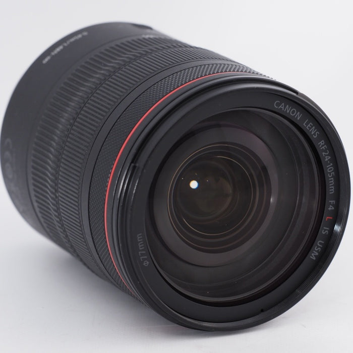 Canon キヤノン 中望遠ズームレンズ RF24-105mm F4L IS USM EOSR対応 全長107.3mm ブラック RF24-10540LIS #10833