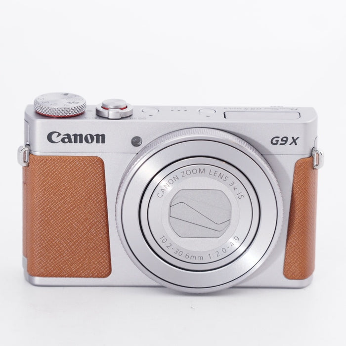 Canon キヤノン コンパクトデジタルカメラ PowerShot G9 X Mark II シルバー 1.0型センサー/F2.0レンズ/光学3倍ズーム PSG9XMARKIIS #11531