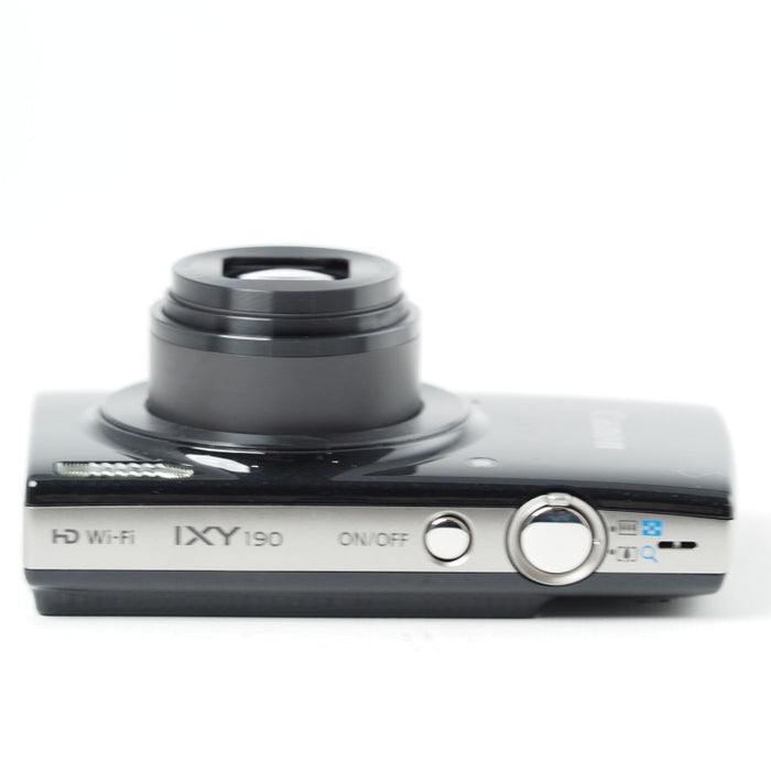 Canon IXY 190 ブラック 光学10倍ズーム Wi-Fi キヤノン コンパクトデジタルカメラ IXY190BK #14574
