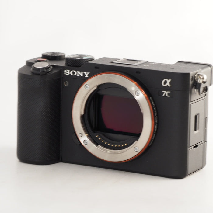 SONY ソニー フルサイズ ミラーレス一眼カメラ α7C ボディ(レンズなし) ブラック ILCE-7C B 海外言語モデル #12668