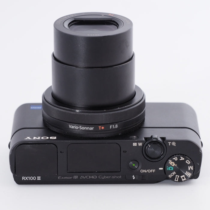 SONY ソニー コンパクトデジタルカメラ Cyber-shot RX100III ブラック 光学ズーム2.9倍(24-70mm) DSC-RX100M3 #9421