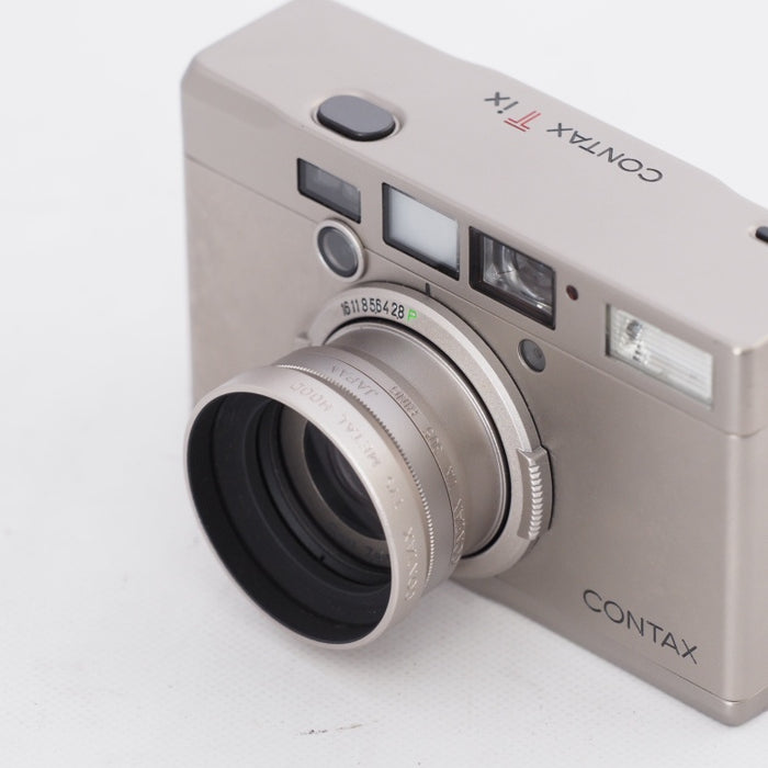 CONTAX コンタックス Tix コンパクトフィルムカメラ APSフィルム用 シルバー #11193