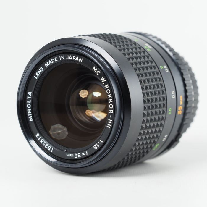 MINOLTA MC W.ROKKOR-HH 35mm f1.8 ミノルタ SR/MDマウント #13696