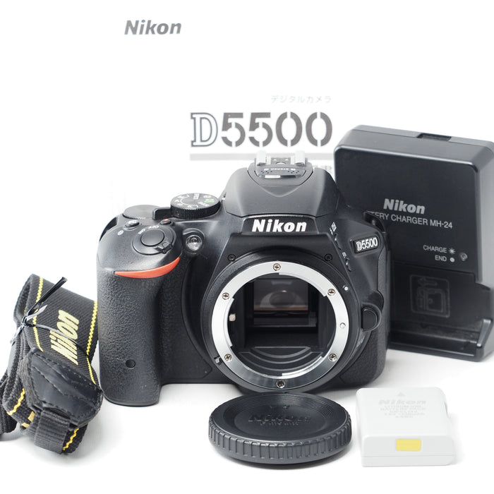 Nikon デジタル一眼レフカメラ D5500 ボディ ブラック #15492