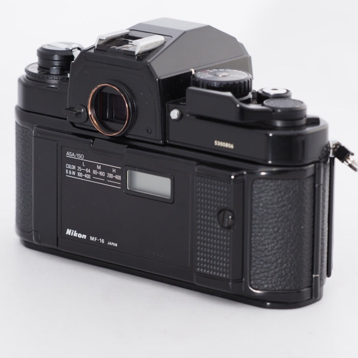 Nikon ニコン フィルム一眼レフ FA ブラック ボディ データバック（MF-16）つき #11709
