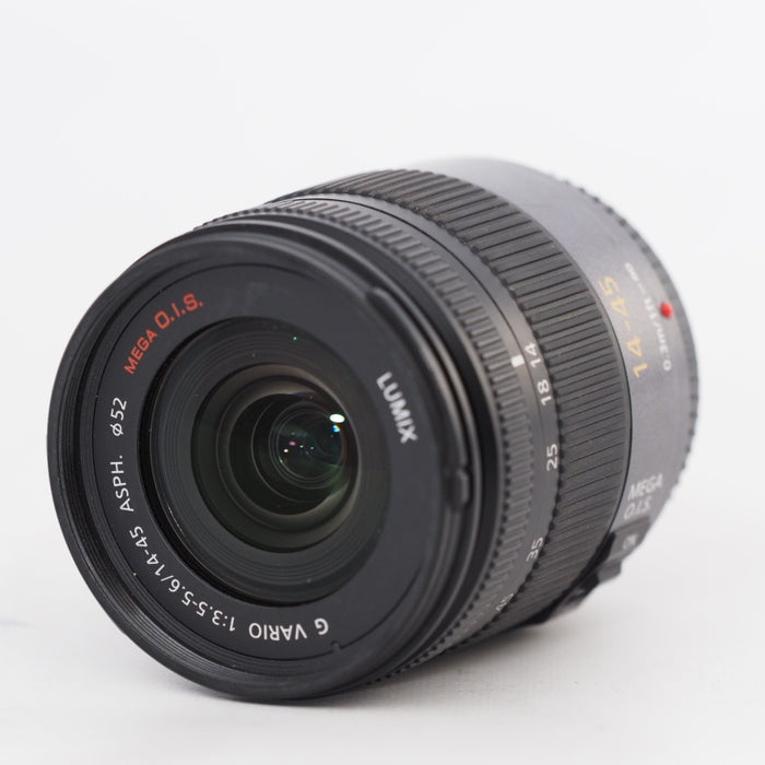 Panasonic パナソニック ルミックス G VARIO 14-45mm/F3.5-5.6 ASPH/MEGA O.I.S. H-FS014045 標準ズームレンズ マイクロフォーサーズ用 #13125